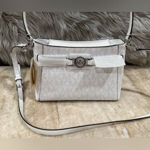 MICHAEL MICHAEL KORS ANGELINA 38S4SAQM5B OPT/ALLUM SM CONV MSGR